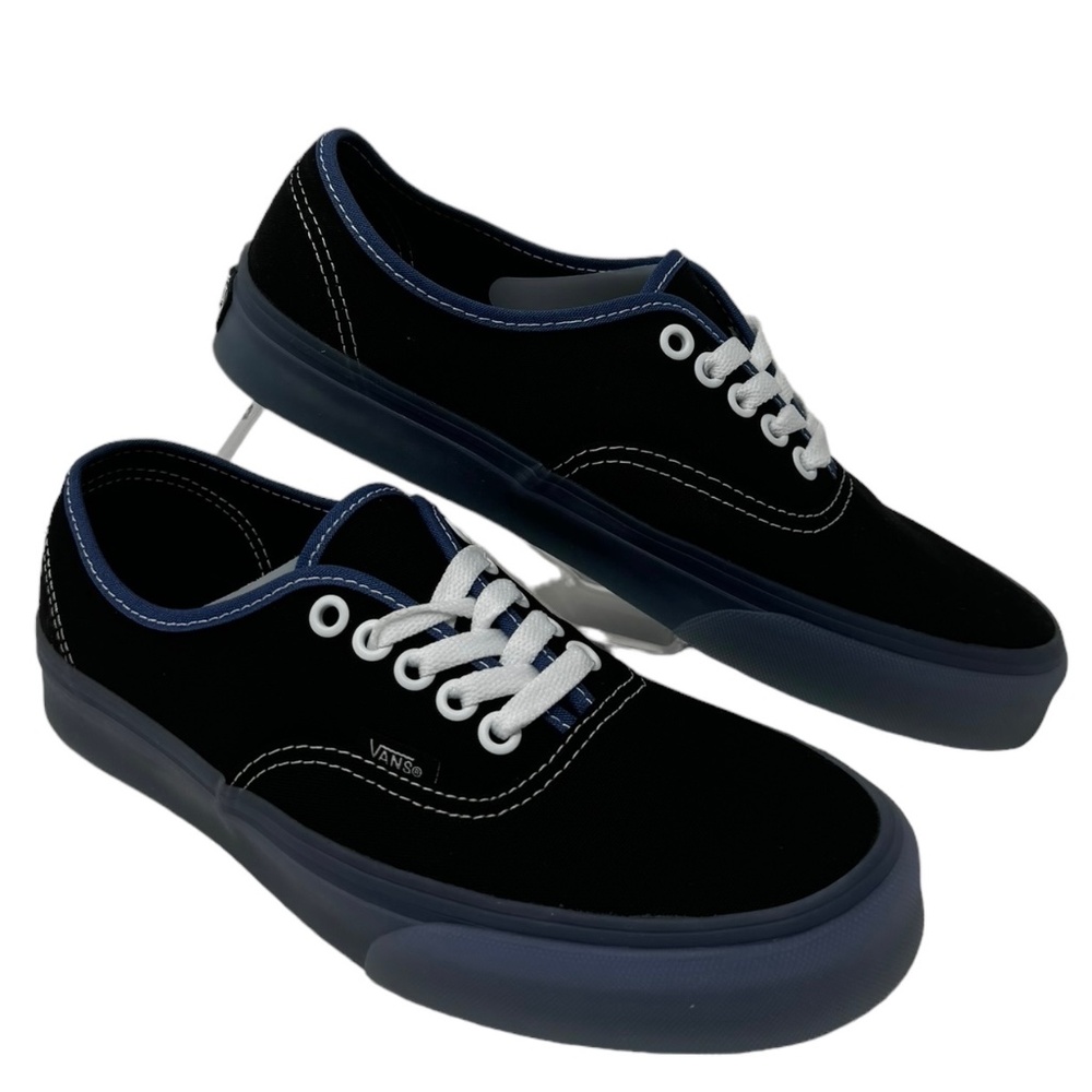 VANS Authentic Sneakers Low Top Women's Size Shoe Skate Black Canvas VN000BW5Y61